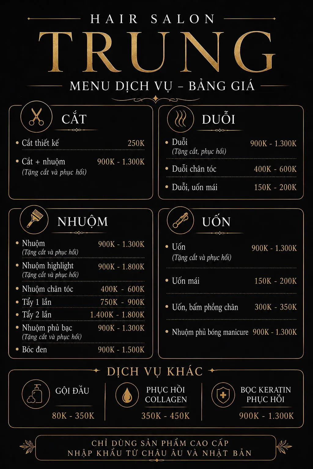 Hair Salon Trung